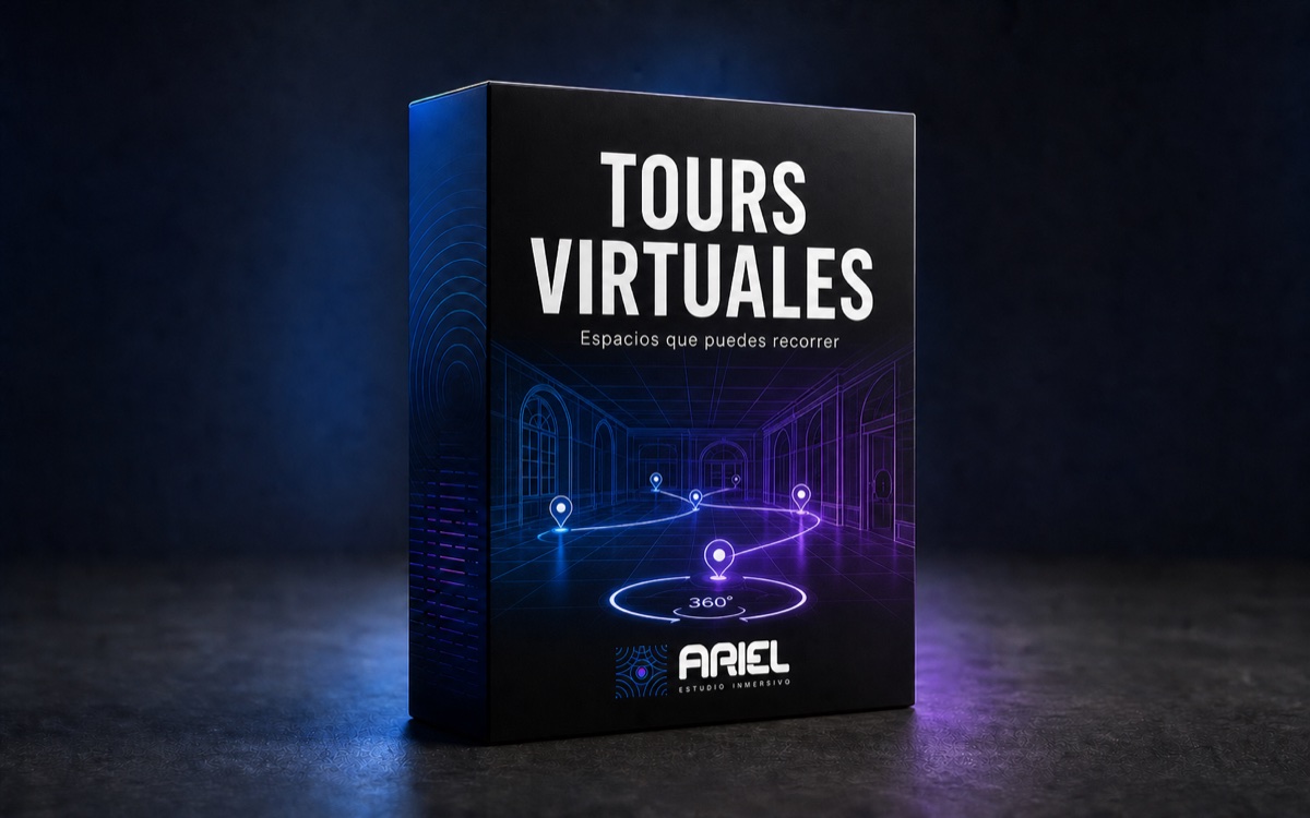 Presentación visual del servicio Tours virtuales