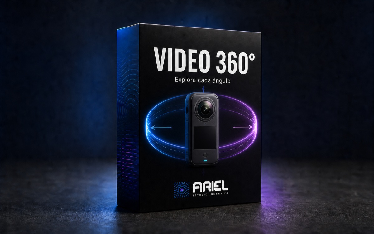 Presentación visual del servicio Video 360°